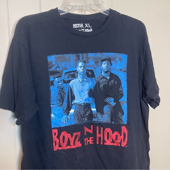 Men’s boyz n the hood black t shirt size XL - Picture 2 of 7
